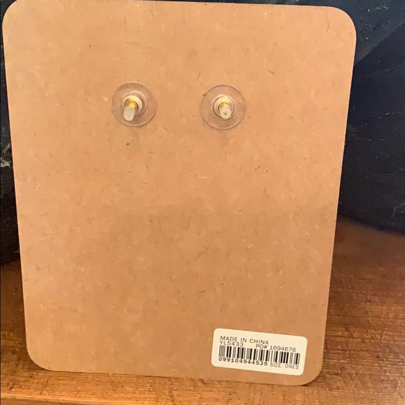 J. Crew gold chandelier earrings - Picture 2 of 3